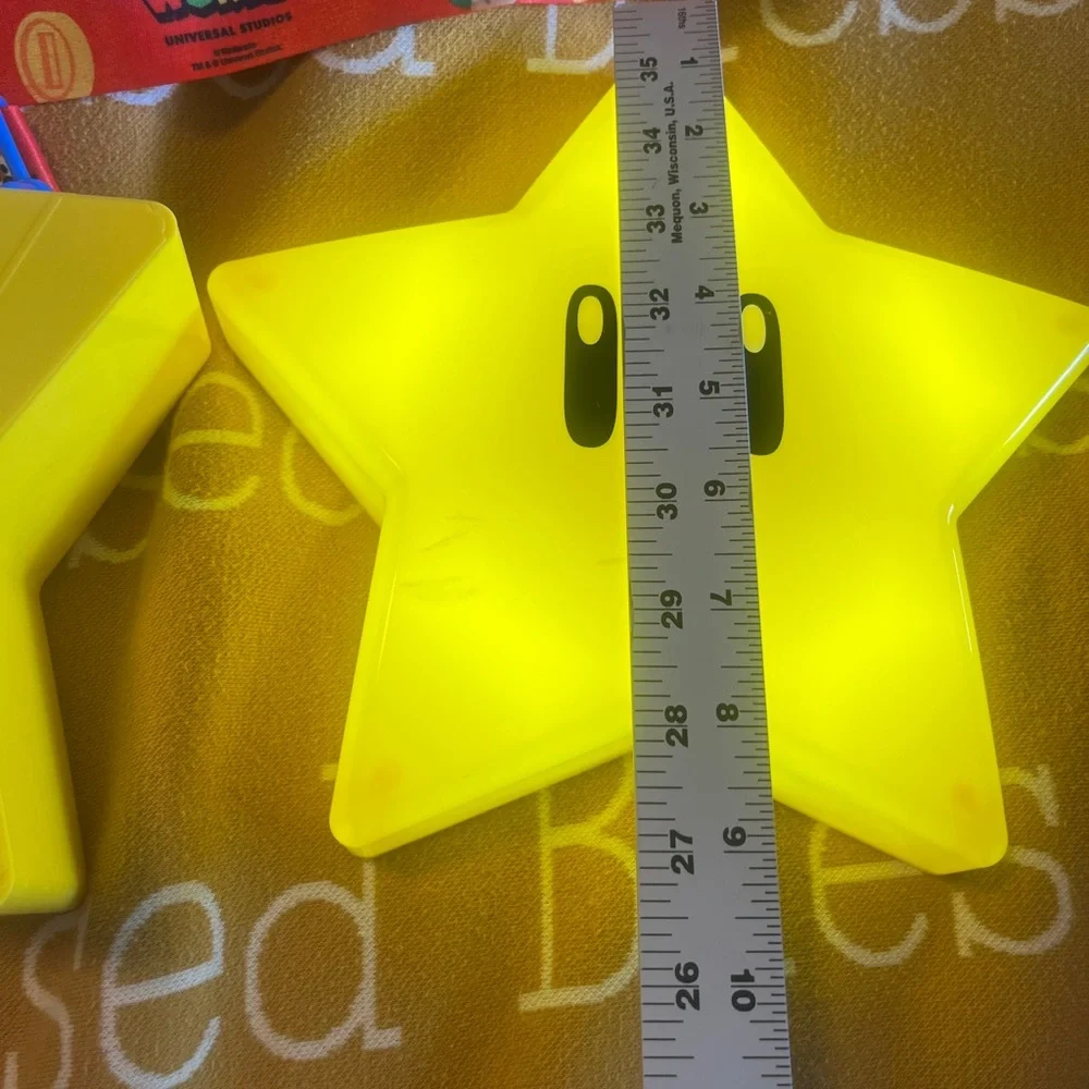 Super Nintendo World Mario Star Popcorn Bucket Light Universal Studios Hollywood